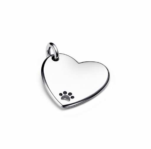 [312270C00] Placa Pandora Corazón para collar de mascotas