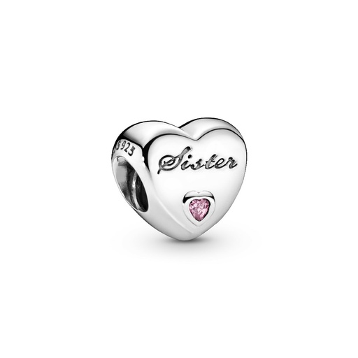 [791946PCZ] Charm Pandora Corazón Sister