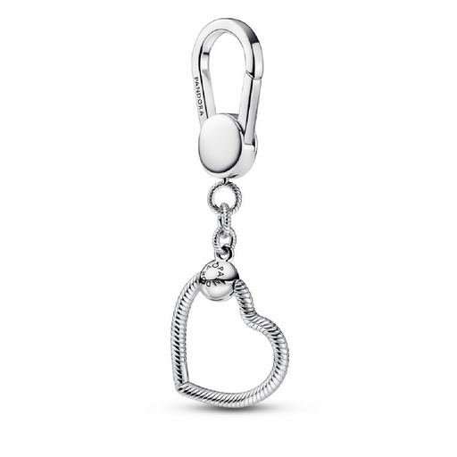 [392238C00] Colgante de Bolso Pandora en forma de Corazón Pequeño Plata