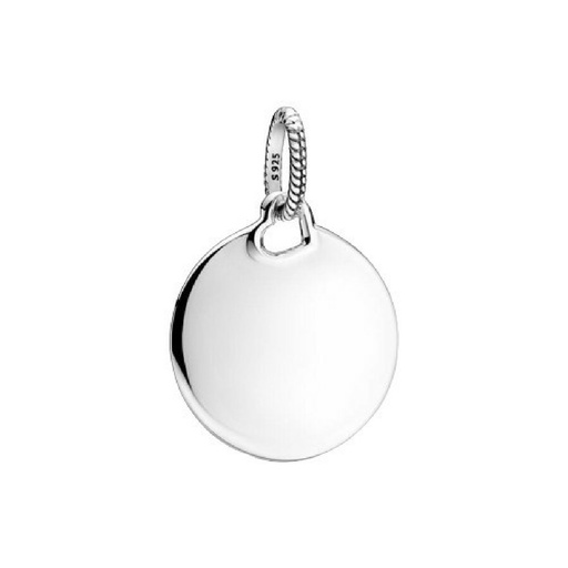[398610C00] Colgante Pandora Etiqueta Redonda Grabable 398610C00