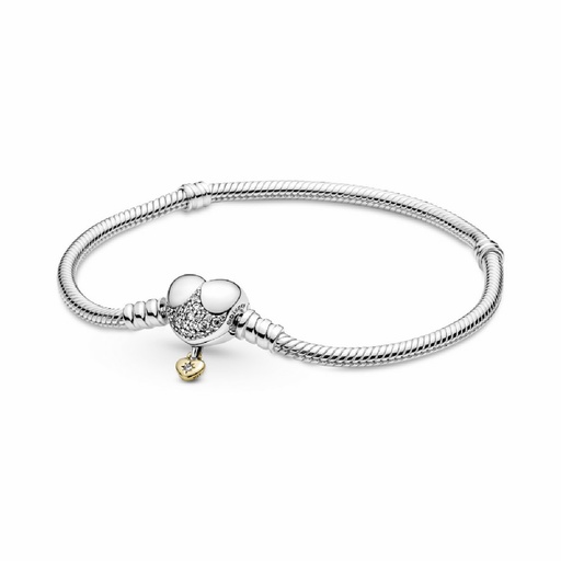 Pulsera Pandora Moments Cierre Corazón Disney