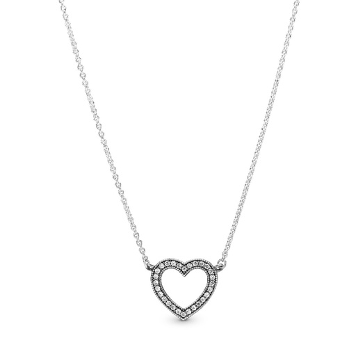 [590534CZ-45] Collar Pandora Corazón Amado