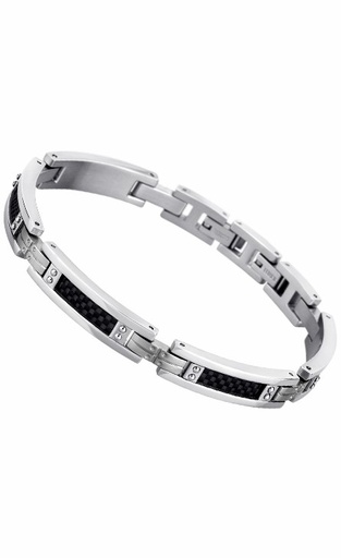 [LS1650-2/1] Pulsera Lotus Style Hombre Acero Inox LS1650-2/1