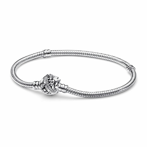 Pulsera Pandora Cadena Serpiente con Cierre Campanilla de Disney