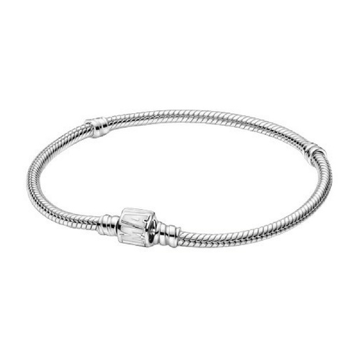 Pulser Pandora Moments Cadena de Serpiente Cierre de Logo Marvel