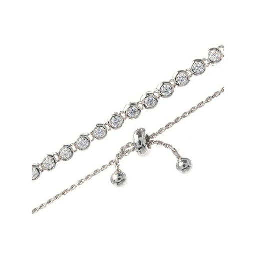 [WPU003/MPU] Pulsera Camaleoni Doure Plata Rodio Chatones WPU003/MPU