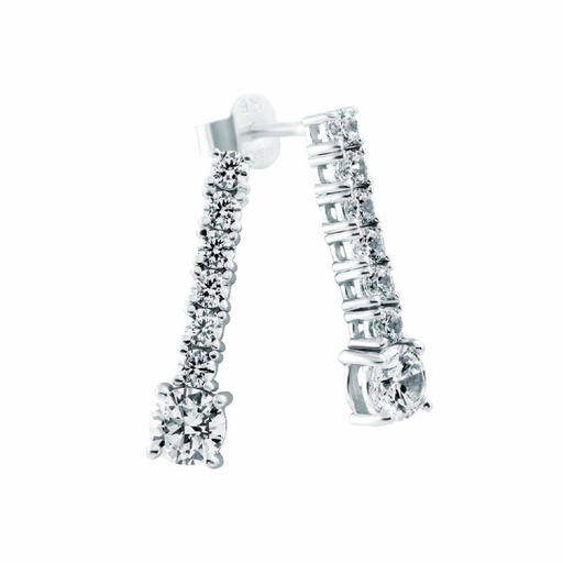 [6216061082] Pendientes Diamonfire Plata con Circonitas Blancas