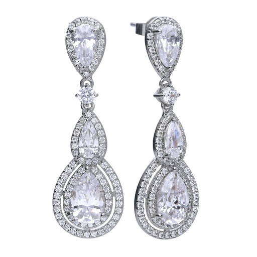 [6216621082] Pendientes Diamonfire Brilliant en forma de lágrima