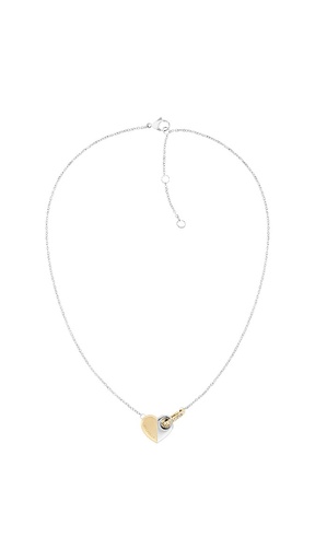 [2780878] Collar Tommy Hilfiger Corazón Acero Bicolor 2780878