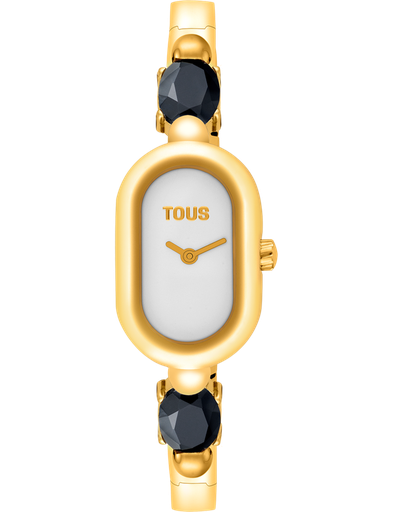 [3000138600] Reloj Tous Mujer Onix Brazalete Acero IPG Dorado 3000138600