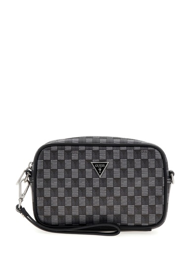 [PMTOJSP4245-BL] BOLSO DE MANO GUESS TORINO NEGRO/GRIS