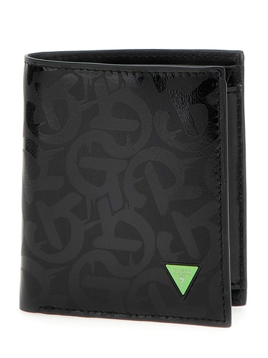 [SMMTGNLEA22-BL] CARTERA GUESS MITO DE PIEL CON LOGO