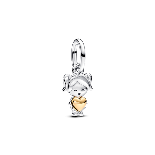 [763601C00] Charm Colgante Pandora Niña Feliz 763601C00