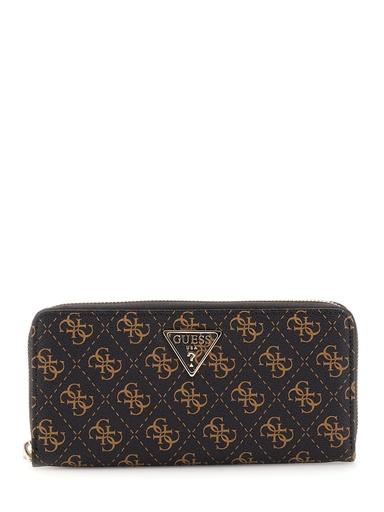 [QE8500146-BNL] Cartera Guess Mujer Logo Piel Marrón 