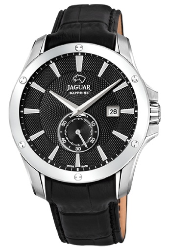 [J878/4] Reloj Jaguar Suizo Hombre Acamar Analógico Piel Negro J878/4