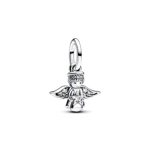 [793598C01] Charm Pandora Colgante Ángel Brillante