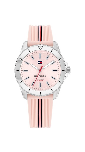 [1720052] Reloj Tommy Hilfiger Niña Analógico Silicona Rosa 1720052