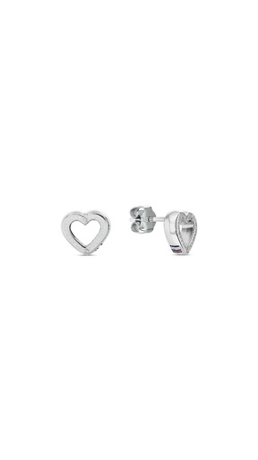 [2780971] Pendientes Tommy Hilfiger Acero Corazón Plateados
