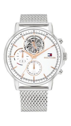 [1710682] Reloj Tommy Hilfiger Hombre Stewart Multifunción Acero 1710682