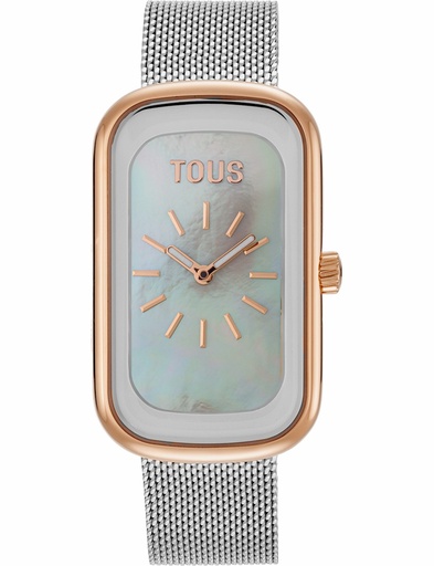 [3000140500] RELOJ TOUS T-BAND CLUB SS/IPRG ESFERA NACAR ESTER