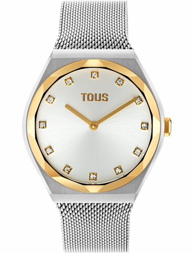 [3000141700] RELOJ TOUS KARAT ROUND SS/IPG ESTERILLA          