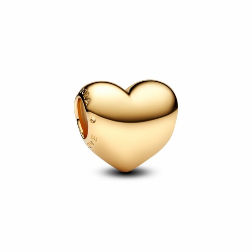 [763439C00] Charm Pandora Grabable Corazón Be Love Dorado 763439C00