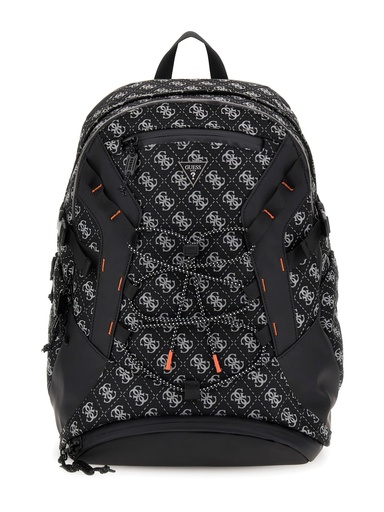 [HMTRRSP5278-BLACK] Mochila Guess Trento Unisex con logotipo 4G HMTRRSP5278-BLACK
