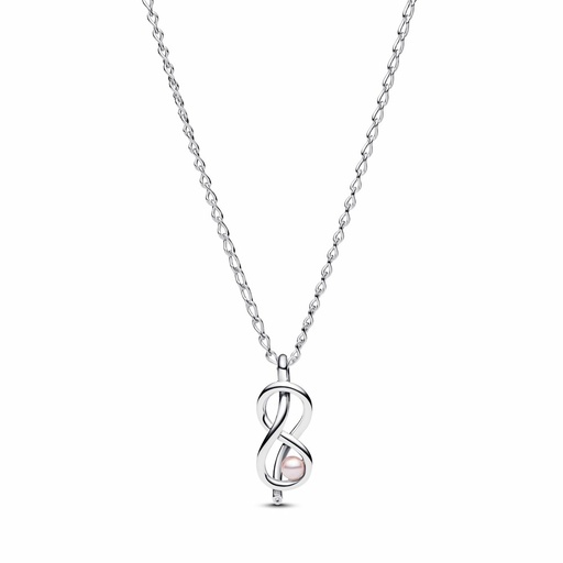 [393762C01-50] Collar Pandora Nudo Infinito