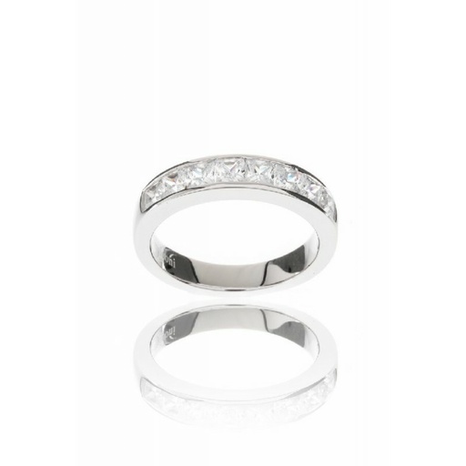 [WS017.3X3/12]  Anillo Camaleoni  Lausane Plata Rodio WS017.3X3/12
