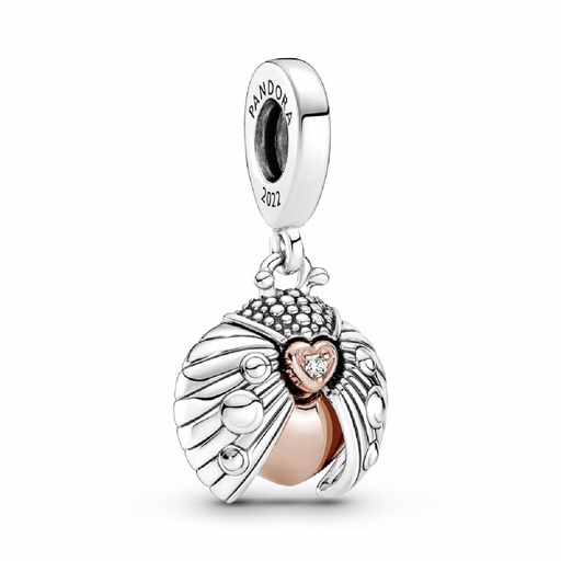 [780072C01] Charm Colgante Pandora Mariquita y Corazón Pandora Club 2022