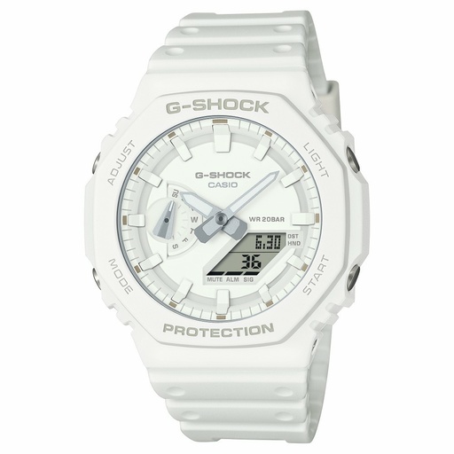 [GA-2100-7A7ER] Reloj Casio Hombre G-Shock Tone on Tone Blanco GA-2100-7A7ER
