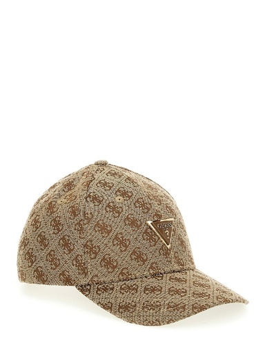 [AW5368POL01-LTL] Gorra Guess Katya Logotivo 4G Marrón