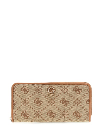 [JP9654146-LTL] Cartera Guess Neda Logotipo 4G Peony Marrón JP9654146-LTL