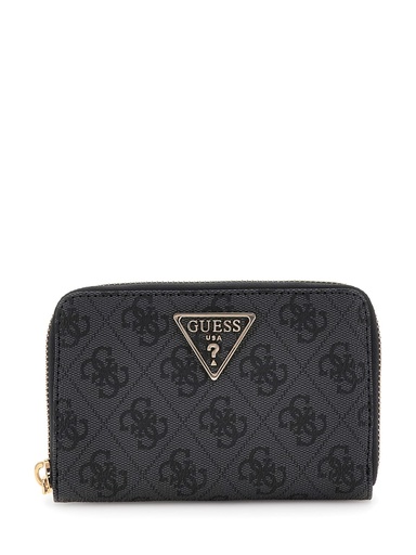 [SG7459140-CLO] Cartera Guess Laurel II SLG Med. Zip  Aroun Gris SWSG7459140-CLO