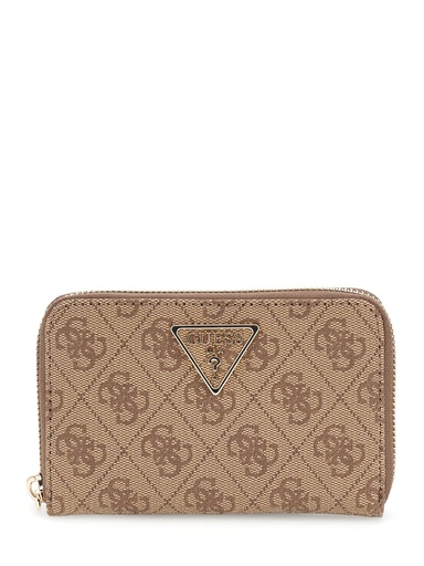 [SG7459140-LTL] Cartera Guess Laurel II SLG Med. Ziz Around Marrón SWSG7459140-LTL