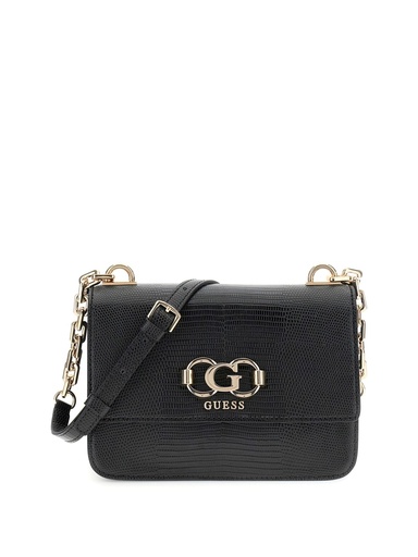 [KG962420-BLACK] Bolso Guess Salinge Flap Crossbody Negro HWKG9624200-BLACK