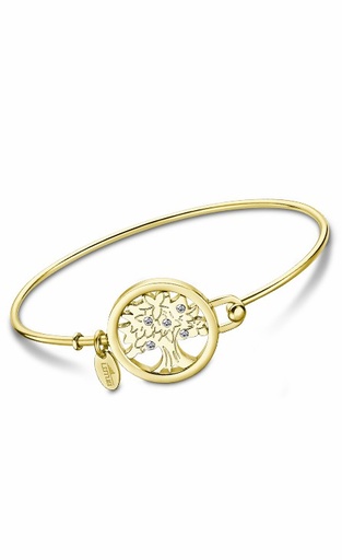 [LS2119-2/3] Pulsera Lotus Style Millennial Arbol de la Vida Acero Dorado LS2119-2/3