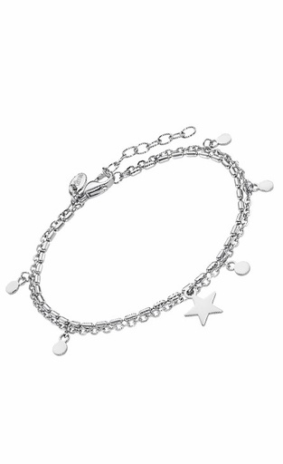 [LS2315-2/1] Pulsera Lotus Style Urban Woman Doble Estrella Mujer Acero Inox LS2315-2/1