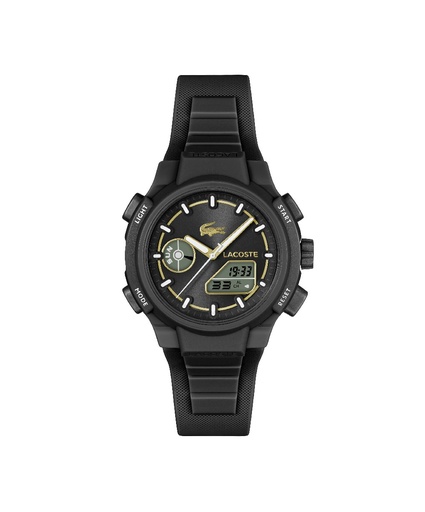 [2001434] Reloj Lacoste LC33 Multifunción Mujer Silicona Negro 2001434