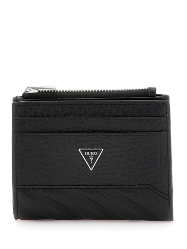 [SMTOLGLEA03-BLA] Cartera Guess Hombre Negra SMTOLGLEA03-BLA