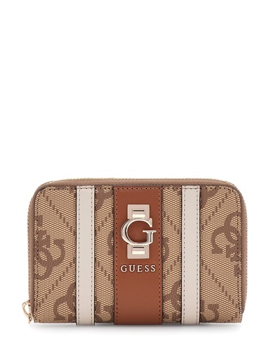 [SWSO7838140-LTL] Cartera Guess Erenia SLG Medium Zip Around Marrón SWSO7838140-LTL