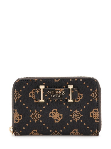 [SWGP9890140-ESL] Cartera Guess Silia SLG Medium Zip Around Marrón SWGP9890140-ESL