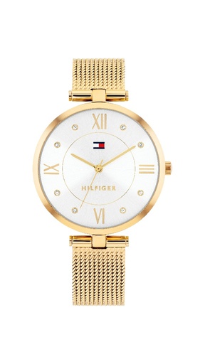[1782805] Reloj Tommy Hilfiger Mujer Acero Dorado Esterilla 1782805