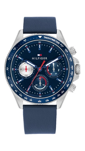 [1792209] Reloj Tommy Hilfiger Hombre Clark Azul Multifunción 1792209