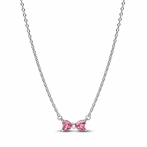 [394235C01-45] Collar Pandora Lazo Rosa 394235C01