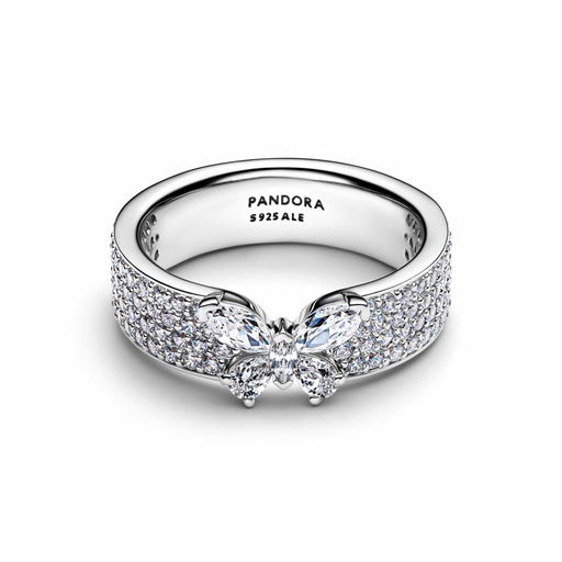 Anillo Pandora Ancho Mariposa Brillante 194270C01
