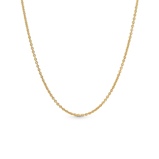 [368727C00-45] Collar Pandora Cadena de Cable Dorada 368727C00