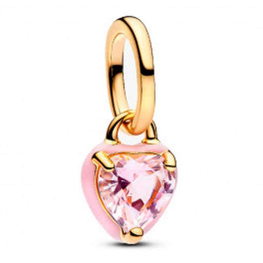 [763042C01] Charm Pandora Mini Colgante Chakra Corazón Rosa 763042C01