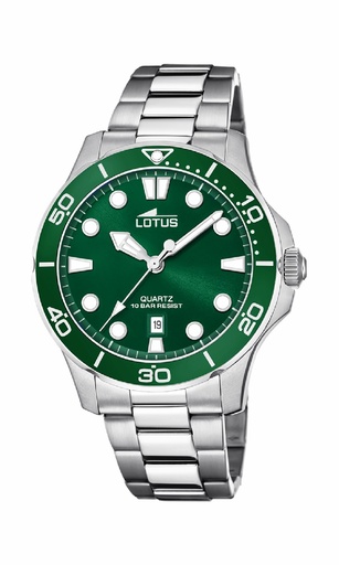 [18759/2] Reloj Lotus Excellent Hombre Esfera Verde 18759/2
