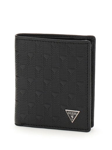 [SMMADLLEA22-BLA] Cartera Guess Madrid Hombre Negra    SMMADLLEA22-BLA